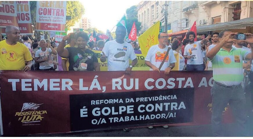 Sindicarne participa de greve geral histórica