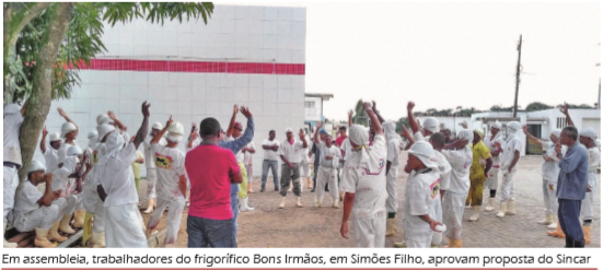 Sindicato garante reajuste para os trabalhadores