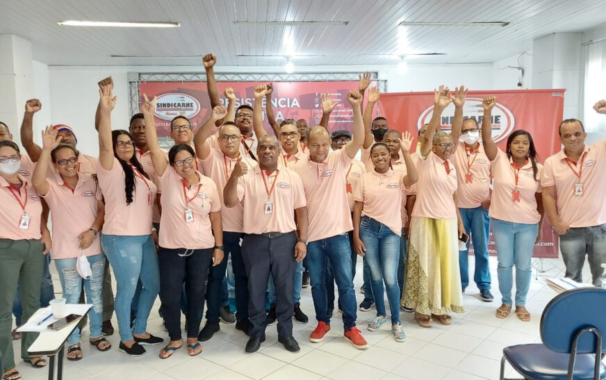 Posse da nova diretoria do Sindicarne “Resistência e luta”. Gestão 2022 a 2026